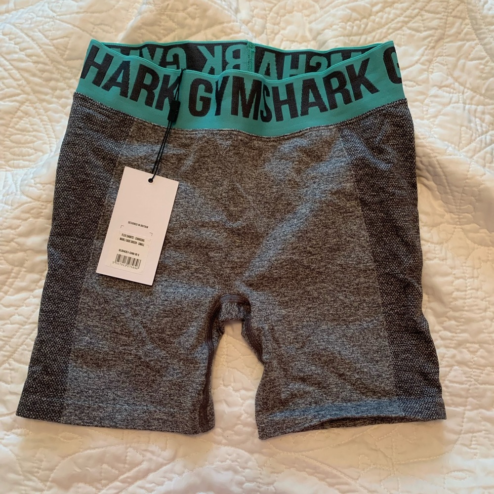 Brand new gymshark bike shorts. Never worn and with tags. Size small